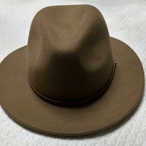 Will + Bear 100% Wool Fedora Hat – Camel, Size L